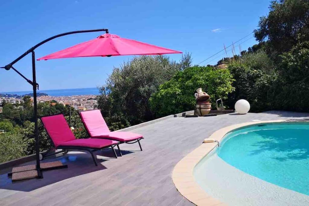 Avec Piscine Et Vue Magnifique Sur * Nice