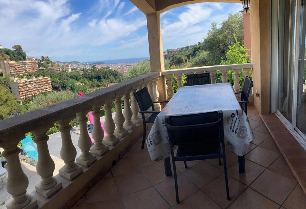 Villa Avec Piscine Et Vue Magnifique Sur Nice